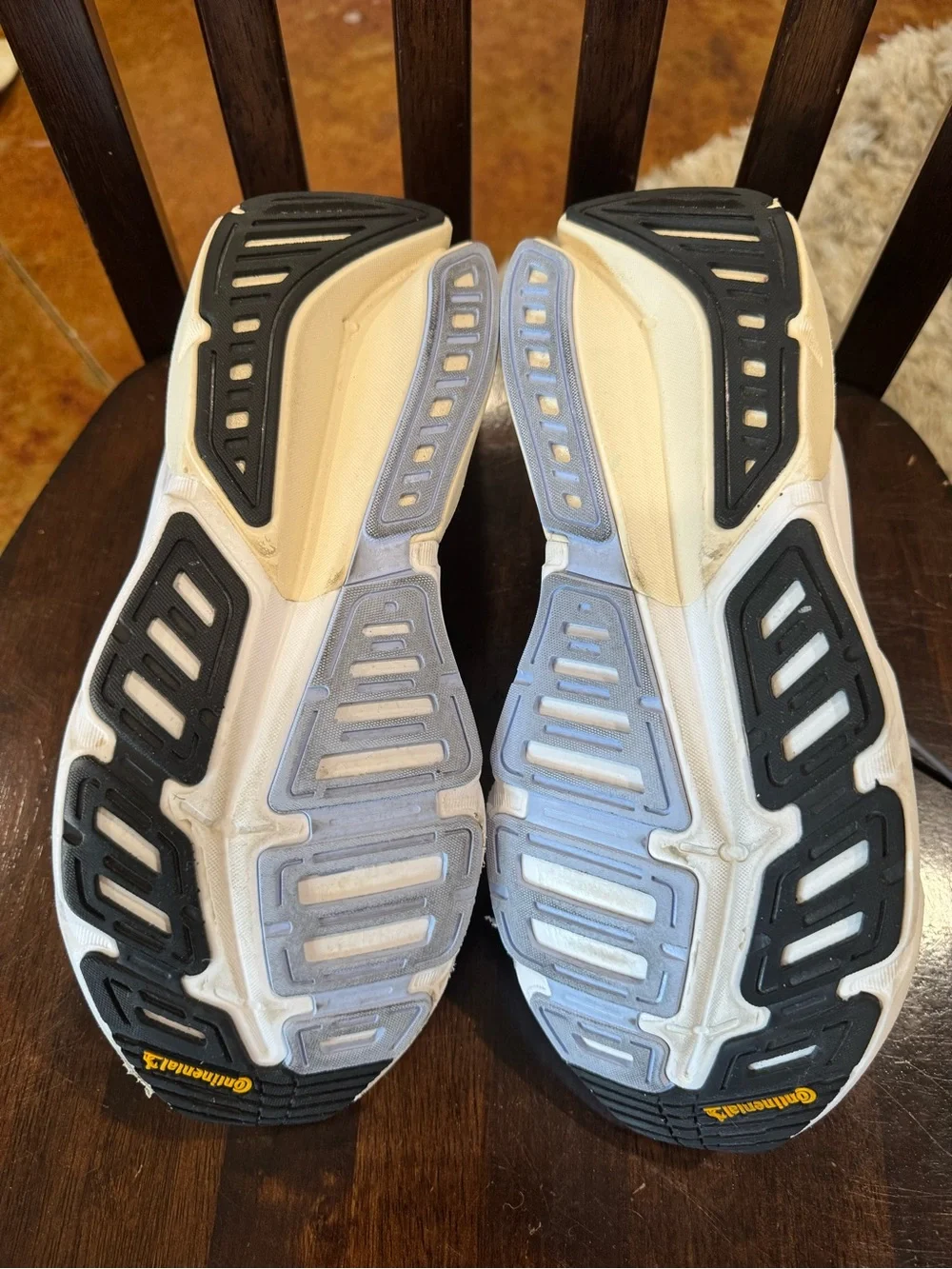 adidas ADISTAR Chunky Runner-Style Sneakers in Light Blue and Lavender